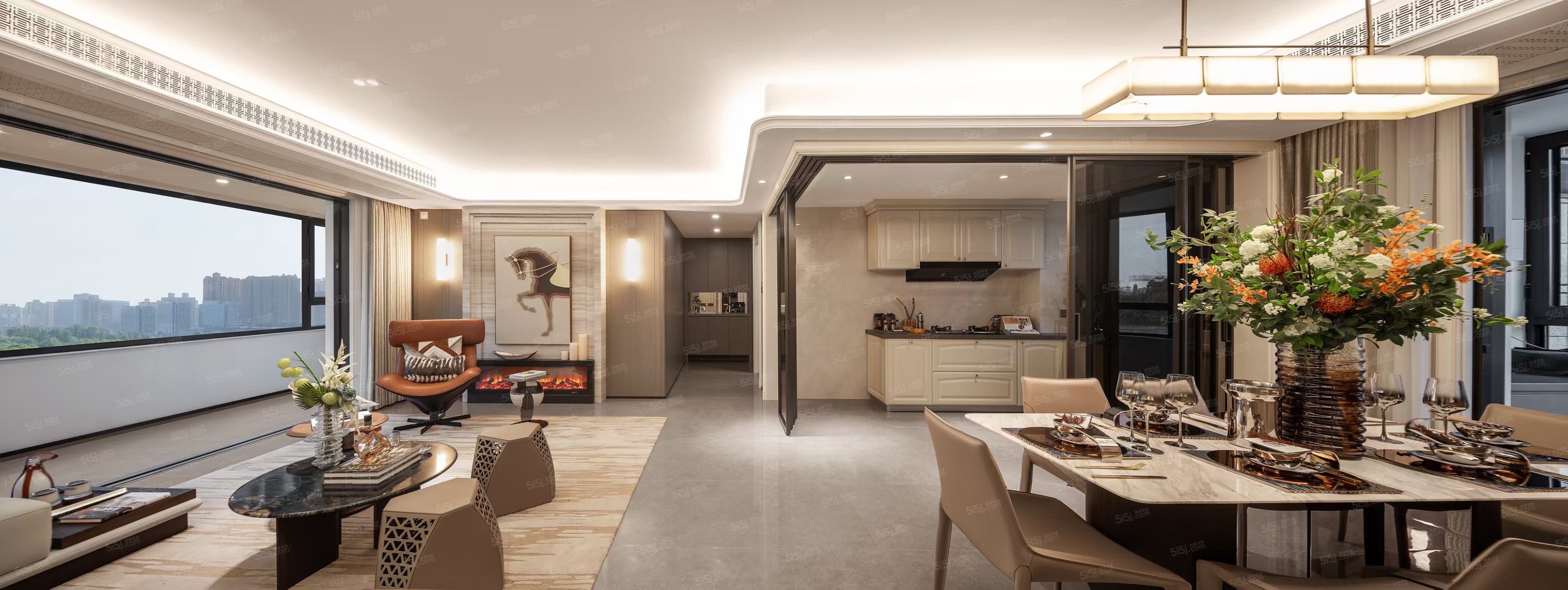 高科荣境东院样板间