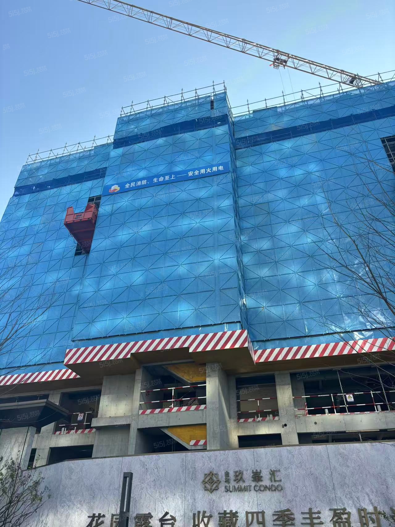 金地玖峯汇实景图