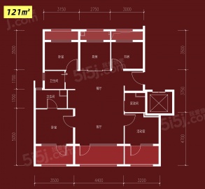 中海玖树满和4室2厅3卫