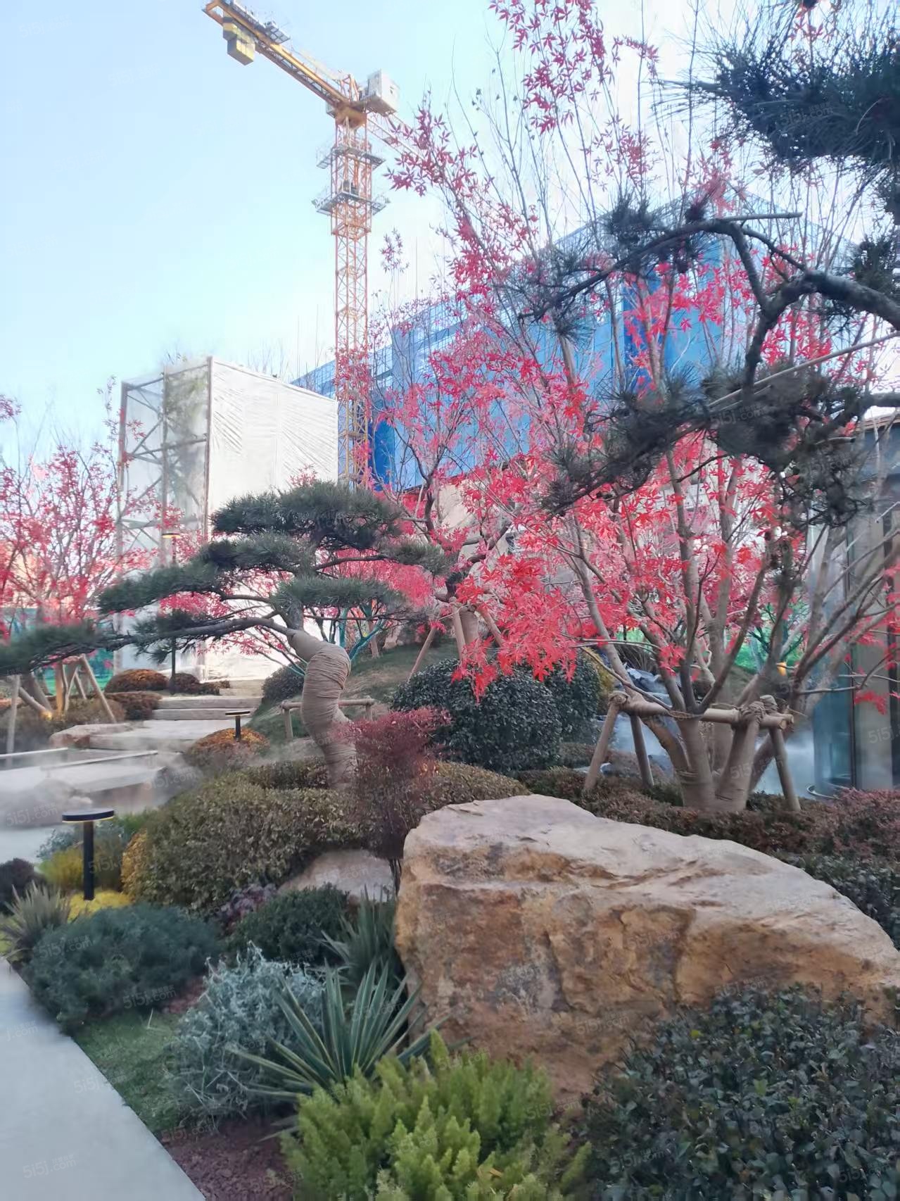 津铁绿城·体北潮鸣实景图