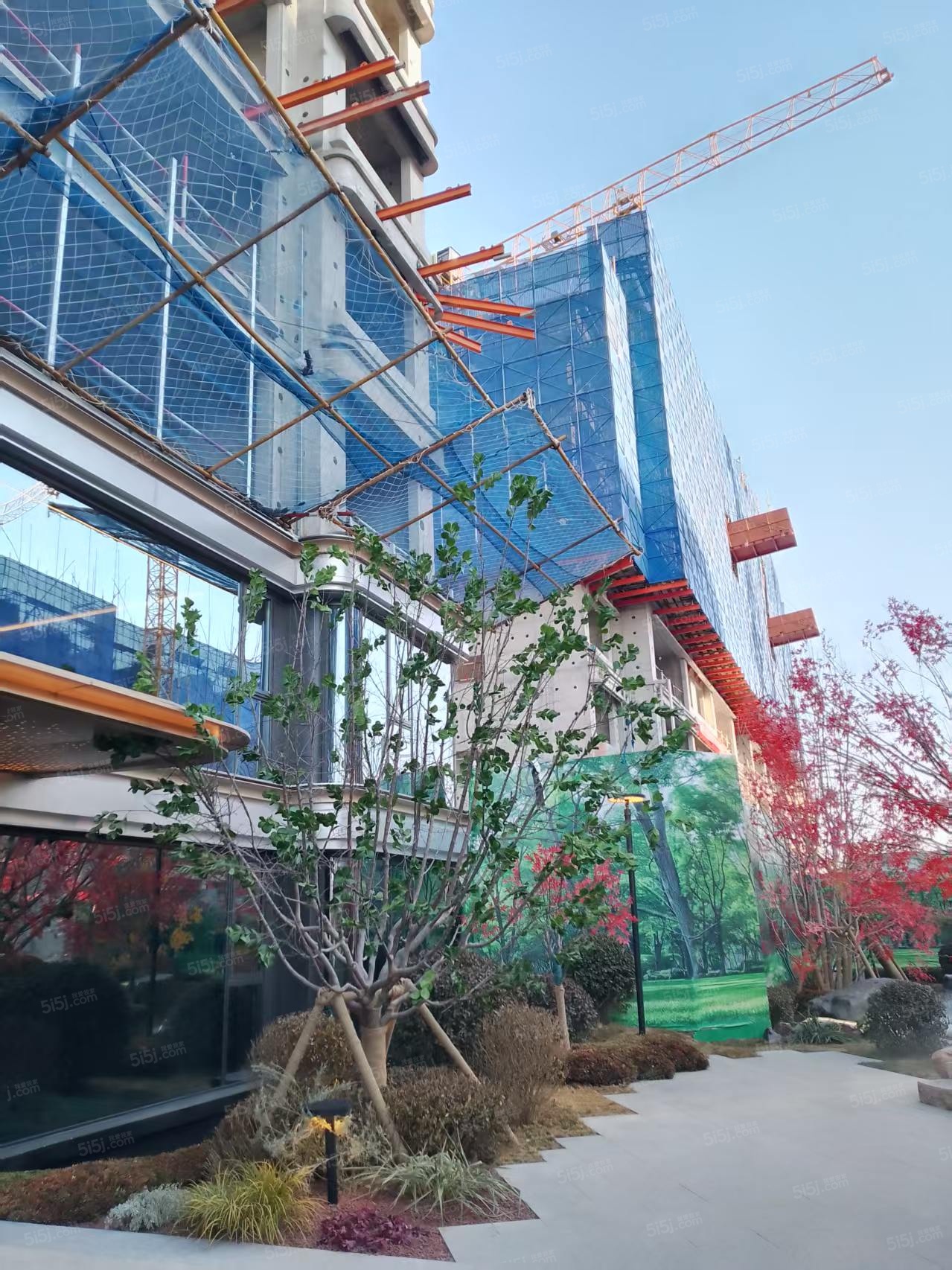 津铁绿城·体北潮鸣实景图