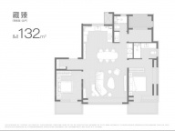 3室2厅2卫户型图