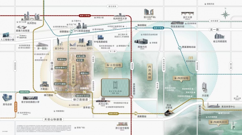 保利天奕区位图