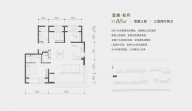 3室2厅2卫户型图