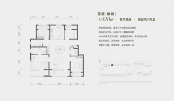星寰时代4室2厅2卫