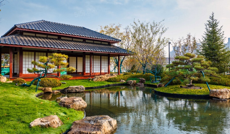 格调观骊实景图