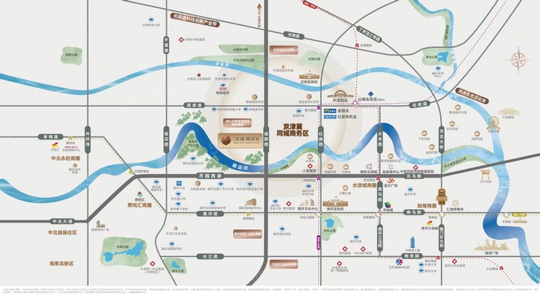 津城颐润府区位图