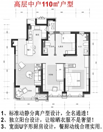 金地滨城大境3室2厅2卫