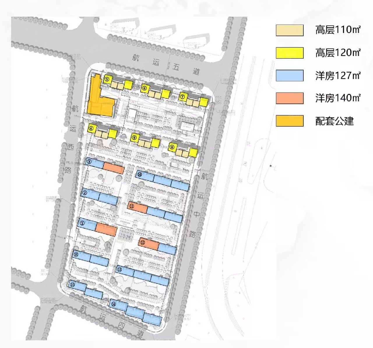 金地滨城大境沙盘图