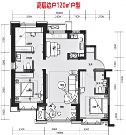 金地滨城大境3室2厅2卫