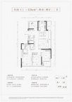 4室2厅2卫户型图