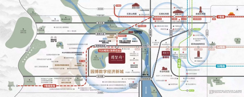 方程国贤府区位图