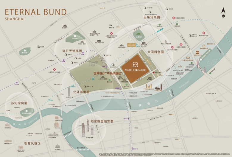 保利外滩曜区位图