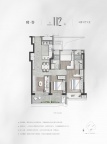 3室2厅2卫户型图