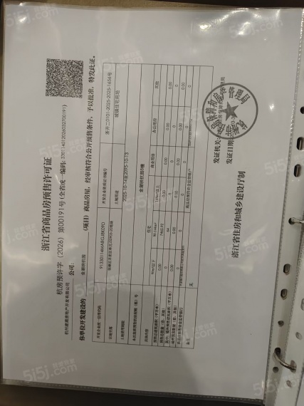 潮映杭园预售许可证
