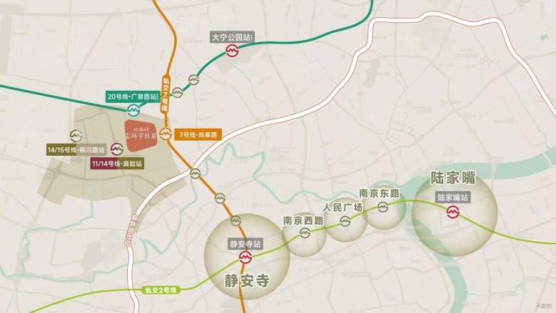 中海环宇玖章区位图