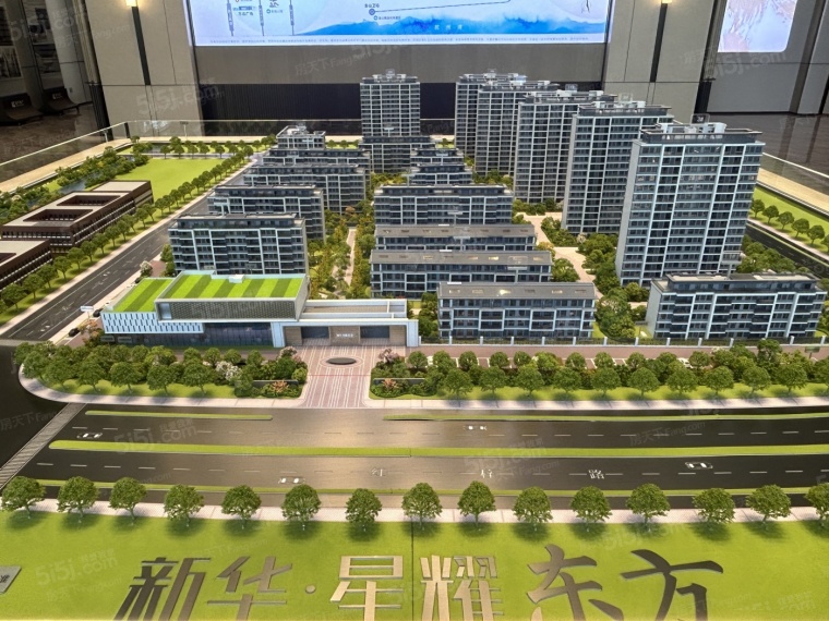 新华星耀东方沙盘图