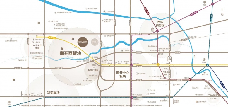鸿源青筑轩区位图