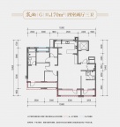 4室2厅3卫户型图