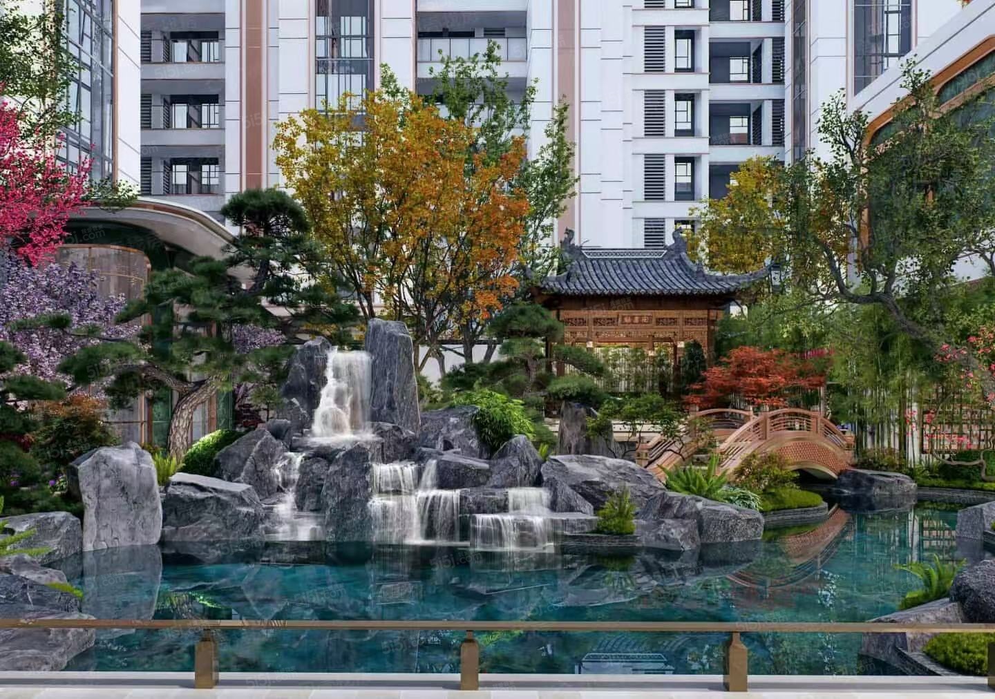 格调蒲庭实景图