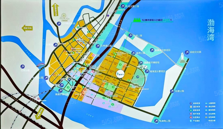 珊瑚海广场区位图