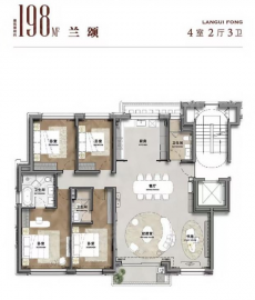 蘭桂坊4室2厅3卫
