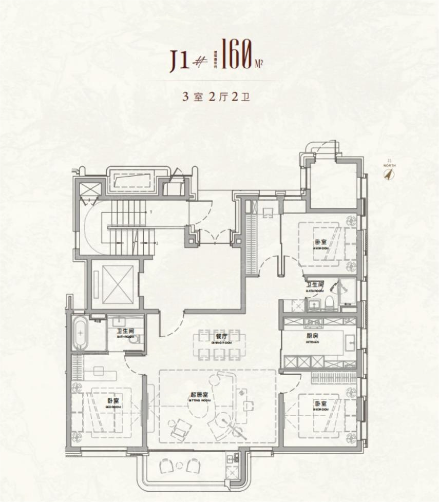 蘭桂坊3室2厅2卫