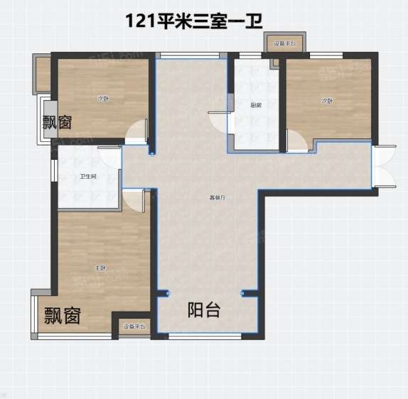 121