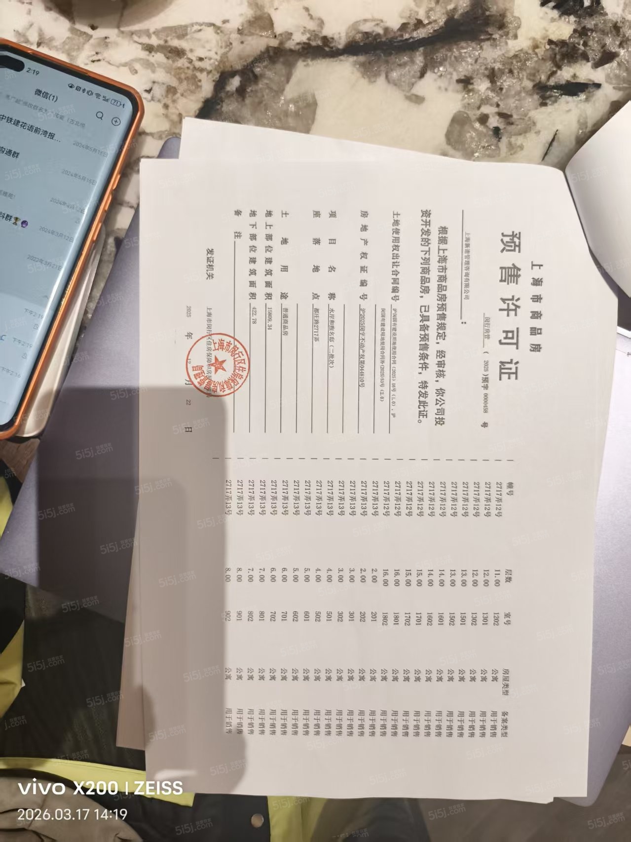保利都汇和煦预售许可证