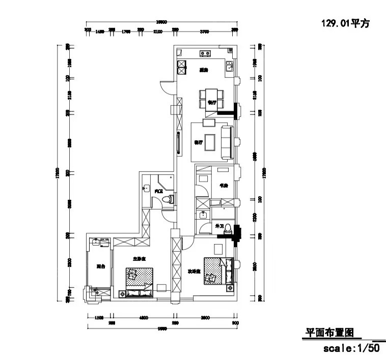 天馨楼3室2厅2卫