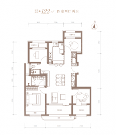 龍樾海序4室2厅2卫