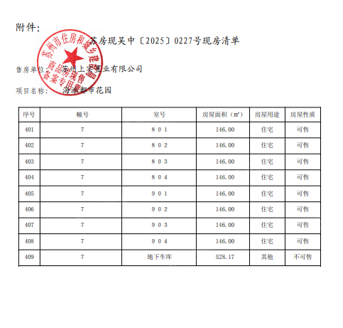 海派都市预售许可证