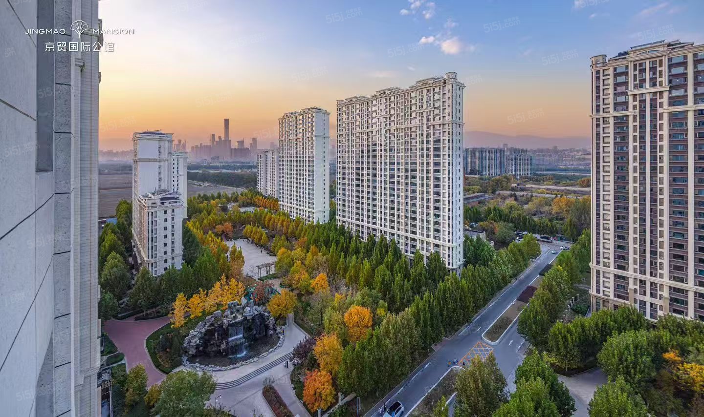 京贸国际公馆实景图