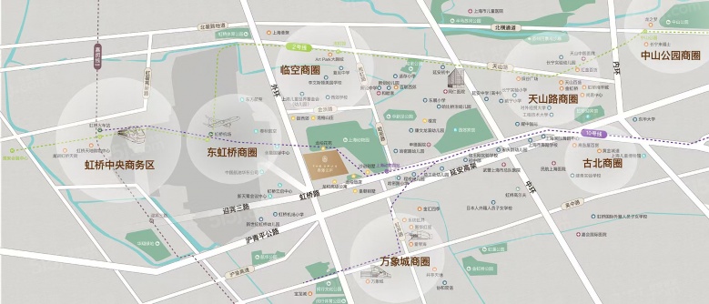 西郊云庐区位图