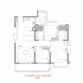 愉樾天成3室2厅2卫