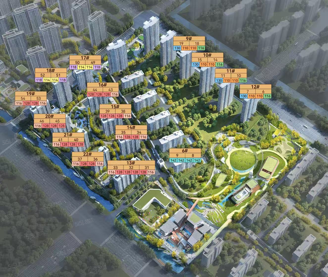 愉樾天成效果图