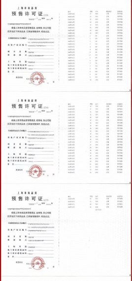 大华望樾预售许可证