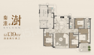 4室2厅2卫户型图
