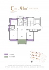 3室2厅2卫户型图