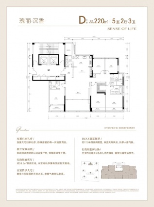 5室2厅3卫户型详情