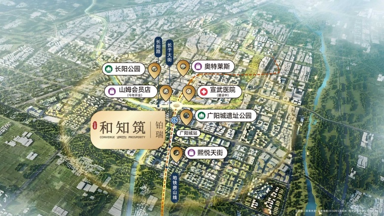 城建和知筑铂瑞配套图