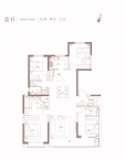 4室2厅3卫户型图