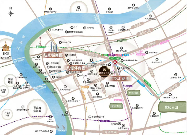 上海长河公寓（浦东）沙盘图