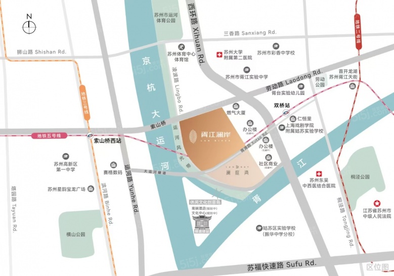 澜庭湾二期区位图