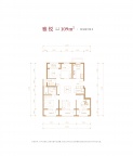 4室2厅2卫户型图