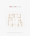 4室2厅2卫户型图