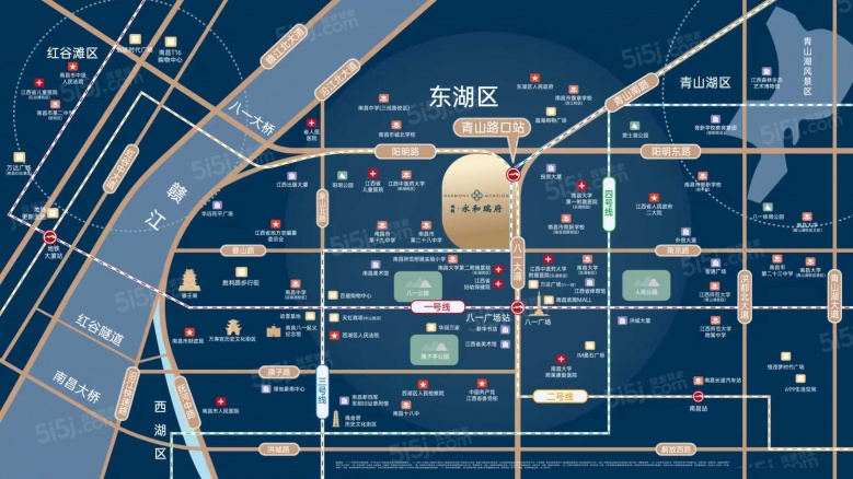 地铁永和瑞府区位图