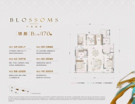 4室2厅3卫户型图