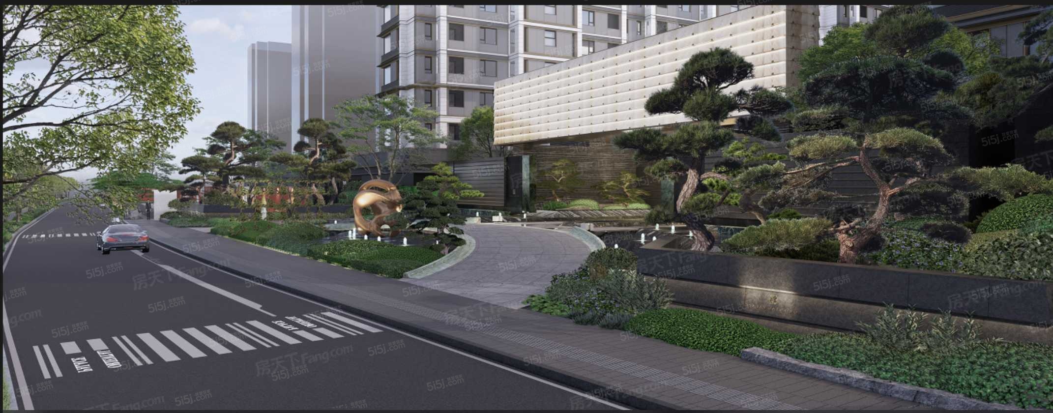 绿城梅江泓庐效果图