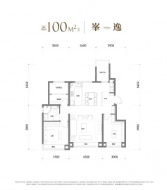 金地上湾玖峯3室2厅2卫